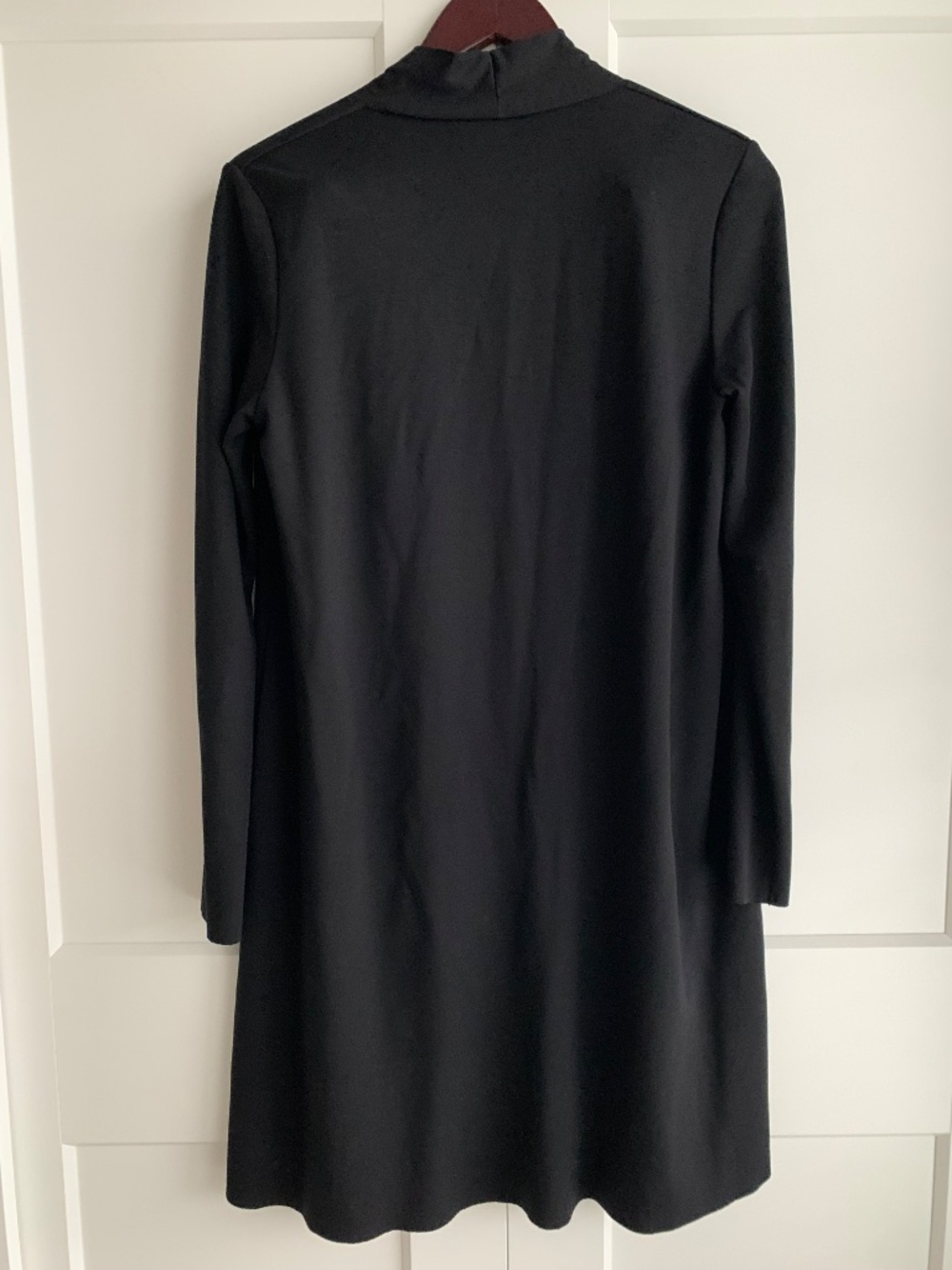 COS Dress A Line Draped V neck Dress Tunic Jersey Top Women's size M - Picture 4 of 11